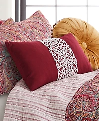 Levtex Kimpton Embroidered Decorative Pillow, 12" x 24"