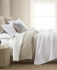 Levtex Caden Cotton Gauze Textured Coverlet Set