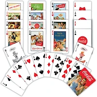 MasterPieces Coca-Cola Vintage Design Playing Cards - 54 Card Deck