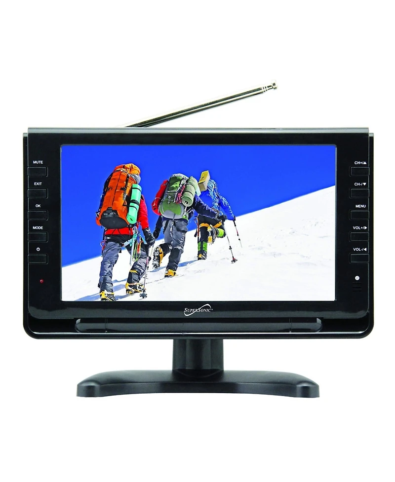 9 inch Portable Widescreen Lcd Tv with Tuner - SC499