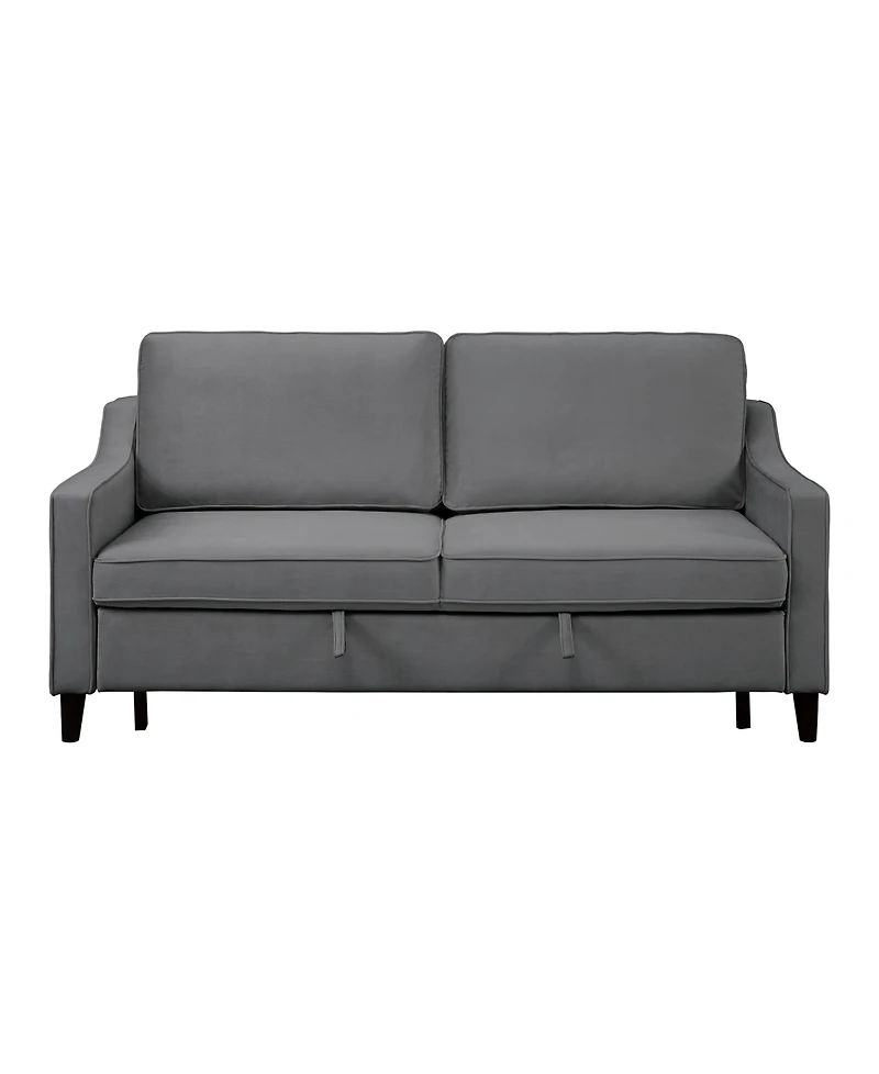 White Label Monty Convertible 71.5" Studio Sofa with Pull-Out Bed