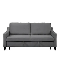 White Label Monty Convertible 71.5" Studio Sofa with Pull-Out Bed