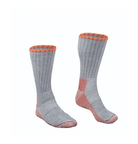 RefrigiWear Men's Leather Boot Sock - Merino Wool, Moisture-Wicking, Reinforced Toe & Heel, Arch Support