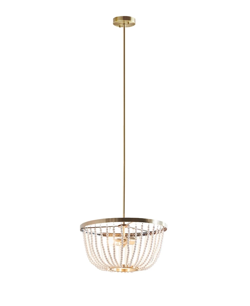Hampton Hill Melrose 2-Light Beaded Chandelier