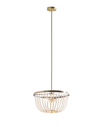 Hampton Hill Melrose 2-Light Beaded Chandelier
