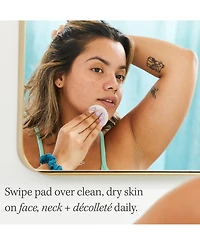 First Aid Beauty Facial Radiance Pads with Glycolic + Lactic Acids – Exfoliating Pads with Aha
