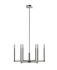Ink+Ivy Renzetti 6-Light Contemporary Candelabra Styled Chandelier
