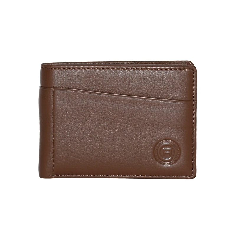 Club Rochelier Men's Slim Fold Wallet with Removable Id