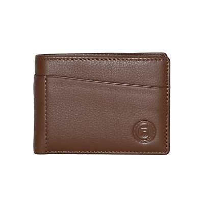 Club Rochelier Men's Slim Fold Wallet with Removable Id