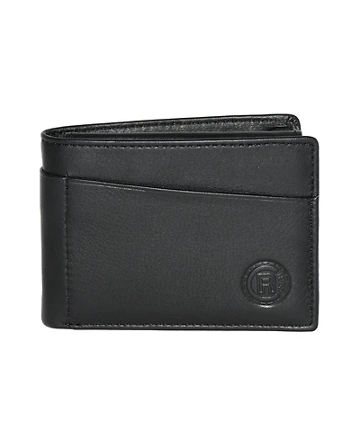 Club Rochelier Men's Slim Fold Wallet with Removable Id