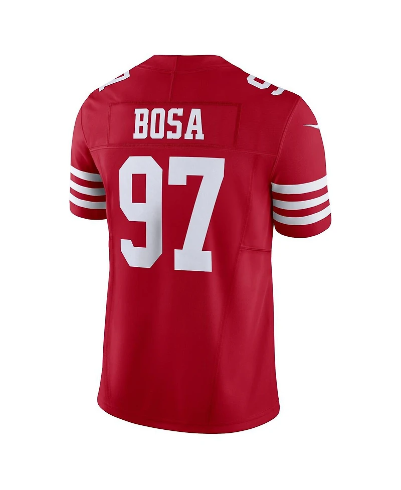 Men's Nike Nick Bosa Scarlet San Francisco 49ers Vapor F.u.s.e. Limited Jersey