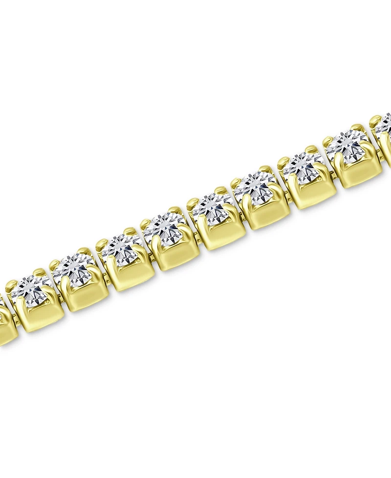 Giani Bernini Cubic Zirconia Tennis Bracelet Sterling Silver, Created for Macy's