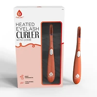 Pursonic Heated Eyelash Curler with Comb, Provides Long Lasting Curl in Seconds