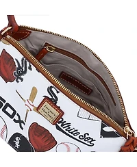 Women's Dooney & Bourke Chicago White Sox Gameday Suki Crossbody Purse with Medium Wristlet
