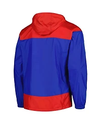 Men's Columbia Royal Philadelphia 76ers Big and Tall Flash Forward Challenger Omni-Shade Full-Zip Hoodie