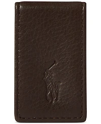 Polo Ralph Lauren Men's Pebbled Leather Money Clip