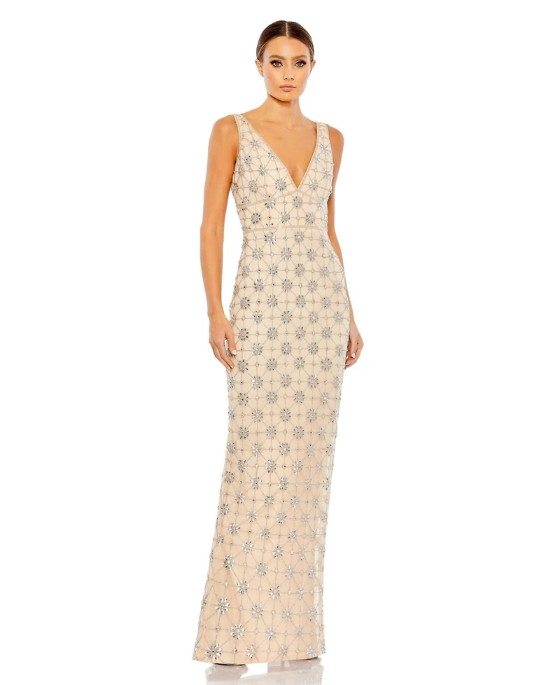 Mac Duggal Women's Sleeveless Gown