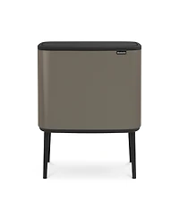 Bo Touch Top Dual Compartment Trash Can, 3 plus 6 Gallon
