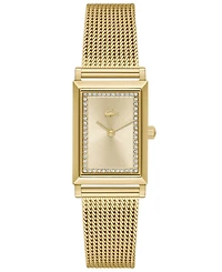 Lacoste Women's Catherine Gold-Tone Mesh Bracelet Watch 28.3mm x 20.7mm