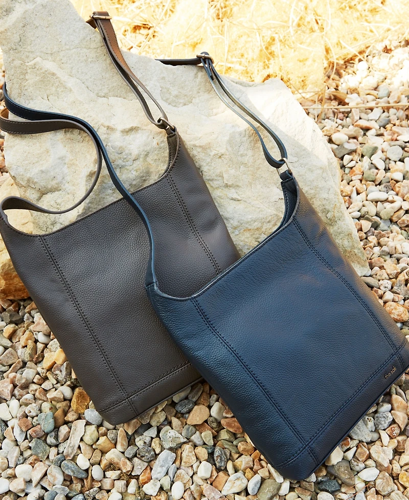 The Sak Women's De Young Small Leather Crossbody Bag