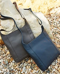 The Sak Women's De Young Small Leather Crossbody Bag