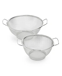 The Cellar 2-Pc. Stainless Steel Mesh Colander Set