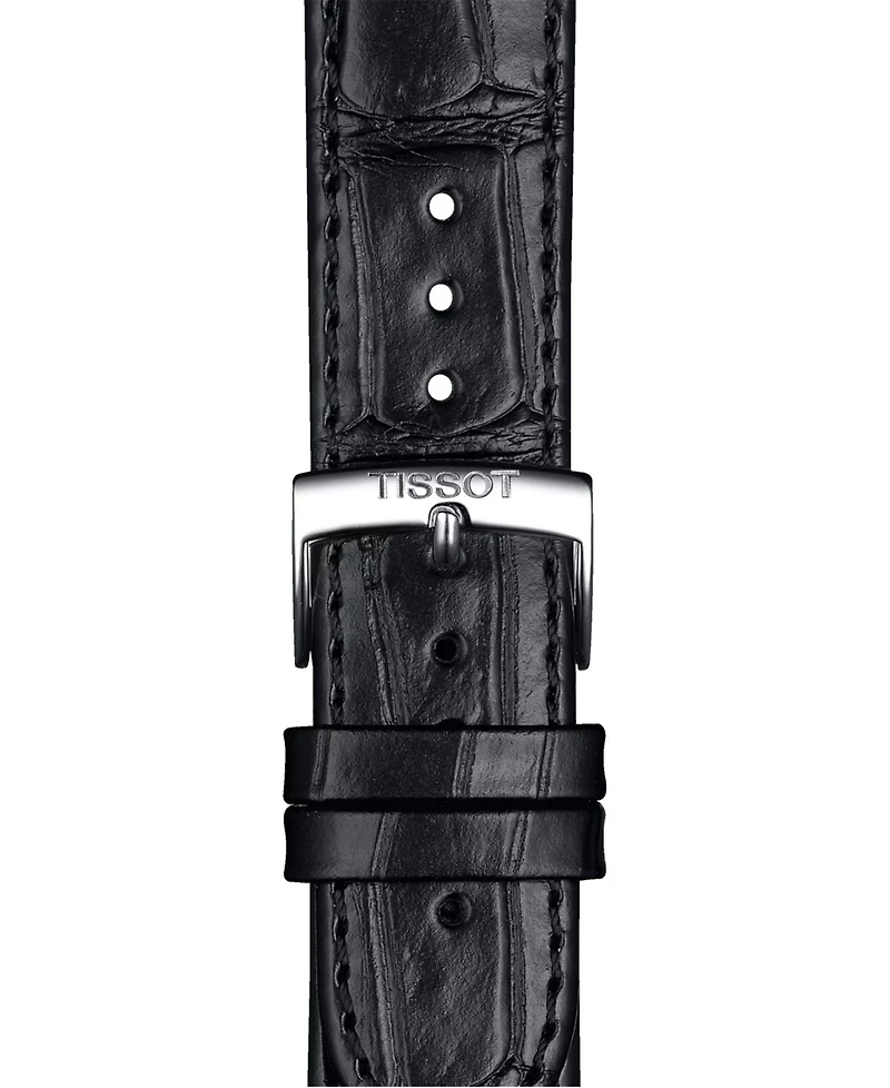 Tissot Official Interchangeable Black Leather Watch Strap