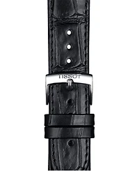 Tissot Official Interchangeable Black Leather Watch Strap