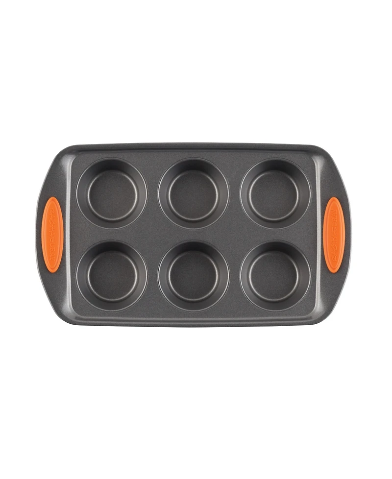 Rachael Ray Yum-o! Oven Lovin Cups Nonstick 6-Cup Muffin Pan