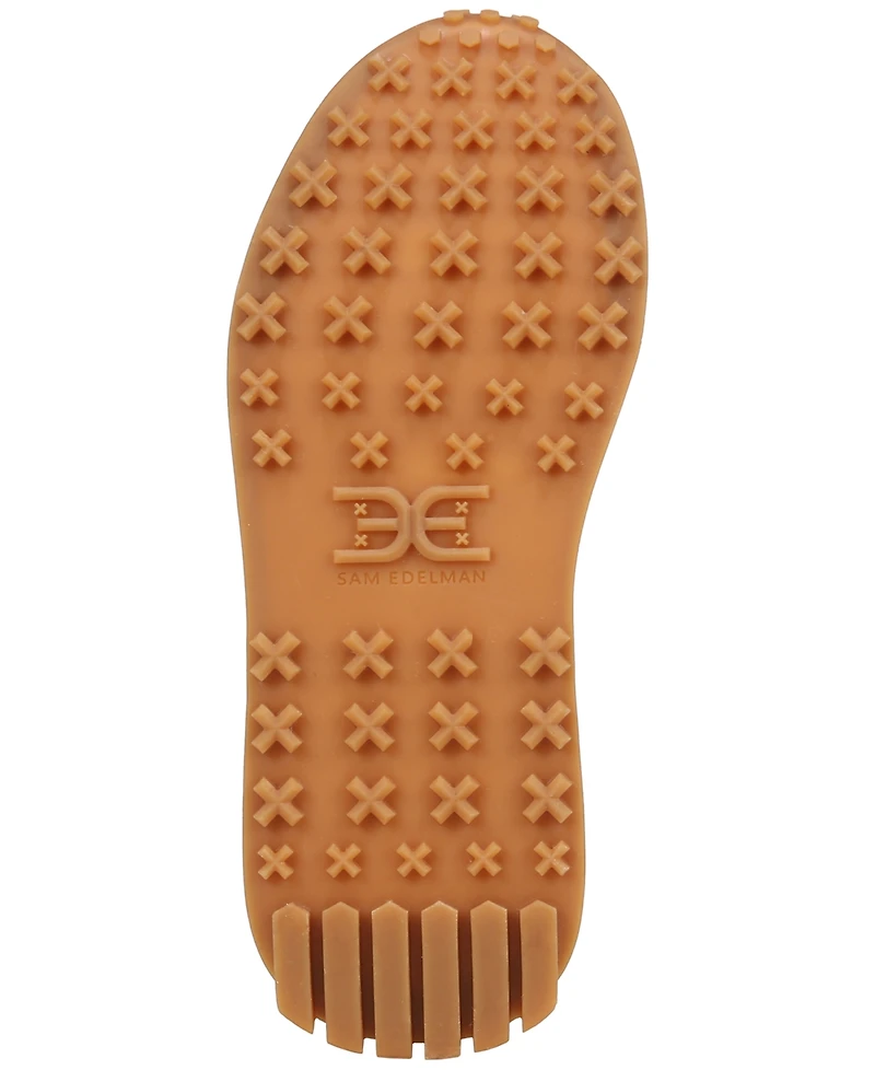 Sam Edelman Women's Langley Emblem Lace-Up Trainer Sneakers