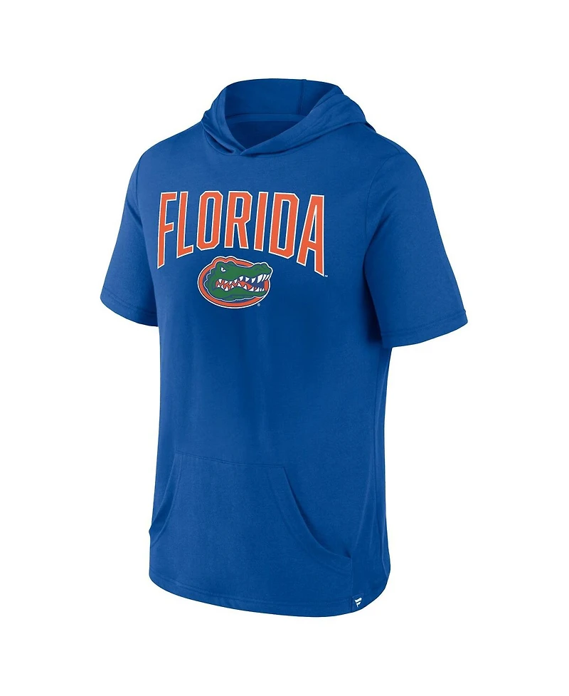 Men's Fanatics Royal Florida Gators Outline Lower Arch Hoodie T-shirt