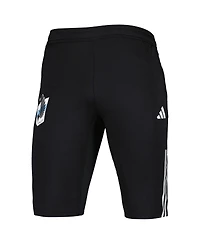 Men's adidas Black Minnesota United Fc 2023 On-Field Training Aeroready Half Pants
