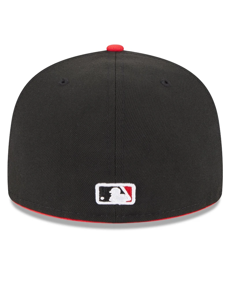 Men's New Era Black Cincinnati Reds 2023 City Connect 59FIFTY Fitted Hat