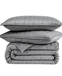 Southshore Fine Linens Luxurious 100% Viscose 3-Pc. Quilt Set, Queen