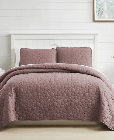 Southshore Fine Linens Pebbles 2-Pc. Quilt Set, Twin