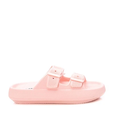Women's Rubber Flat Sandals By Xti, Pink
