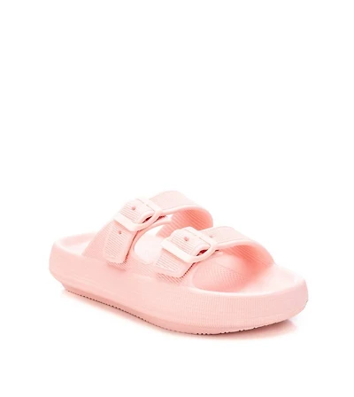 Women's Rubber Flat Sandals By Xti, Pink