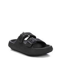 Women's Rubber Flat Sandals By Xti, Black