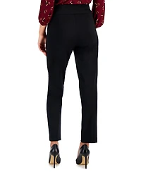 Ak Anne Klein Women's Slim Compression Ankle Pants