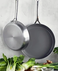 GreenPan GP5 Stainless Steel Healthy Ceramic Nonstick 2-Piece Fry pan Set, 10" and 12"