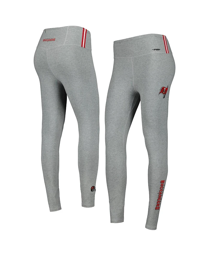 Women's Pro Standard Heather Gray Tampa Bay Buccaneers Classic Jersey Leggings