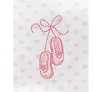 Little Me Baby Girls Ballet Hearts Gown and Beanie Set