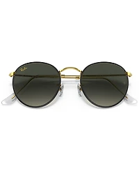 Ray-Ban Men's Sunglasses, Round Metal Full Color Legend