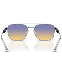 Prada Rectangular Unisex Sunglasses, Pr 67ZS