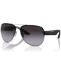 Prada Linea Rossa Men's Sunglasses, Ps 55YS
