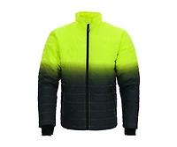 RefrigiWear Big & Tall Enhanced Visibility Insulated Quilted Jacket