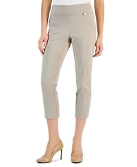 I.N.C. International Concepts Womens Tummy Control Pull On Capri Pants 0p 28w Created For Macys
