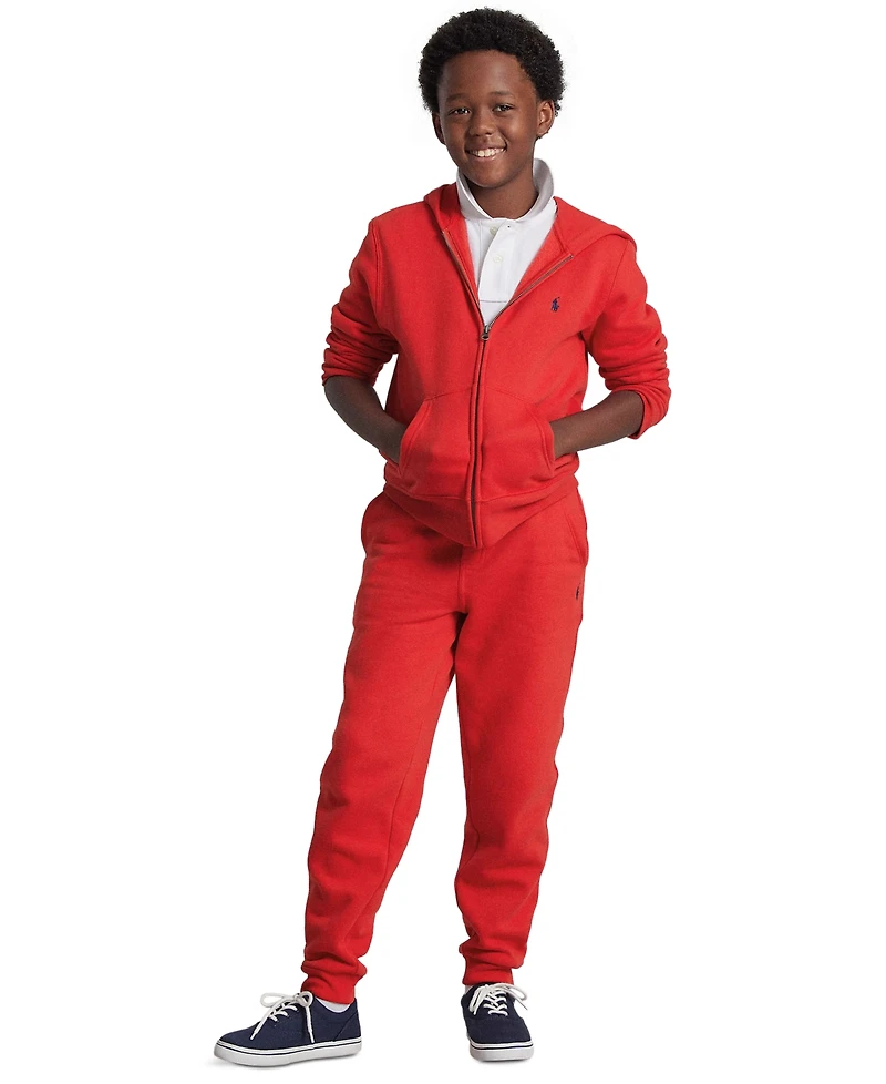 Polo Ralph Lauren Big Boys Cotton Fleece Zip Up Hoodie