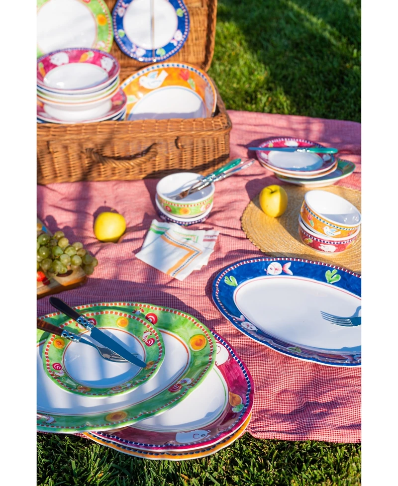 Vietri Melamine Campagna Dinner Plate