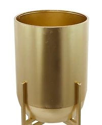 CosmoLiving Metal Indoor Outdoor Dome Planter with Removable Stand